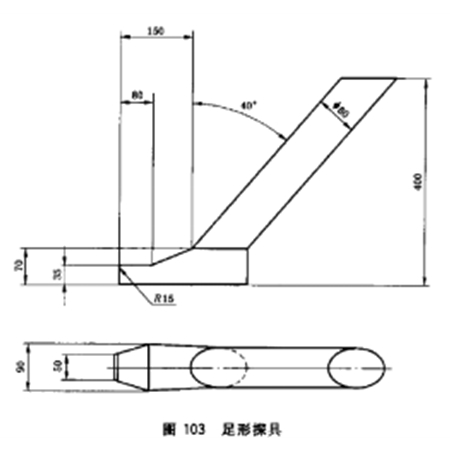 足形探具YW-U12